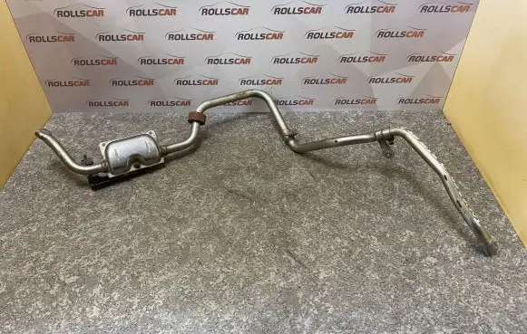 Volkswagen Touareg I Webasto auxiliary heater silencer 7L0819084C 7L0819507B