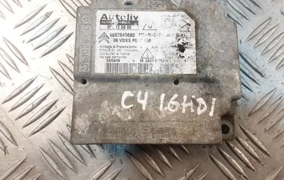 Citroen C4 Aircross Airbag control unit/module 603725800