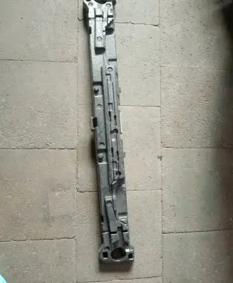 Front bumper foam support bar