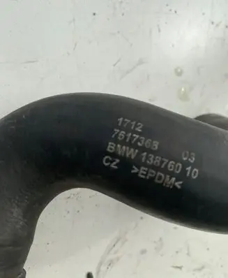 BMW X1 F48 F49 Engine coolant pipe/hose 7617368 1712 13876010