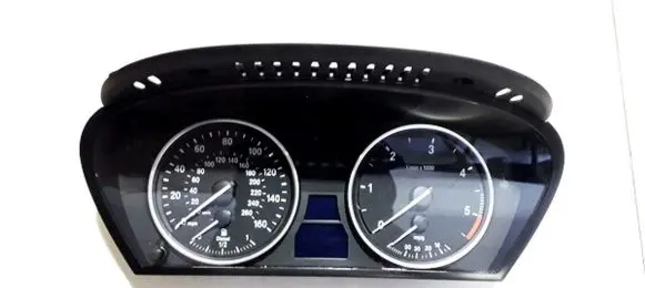 BMW 5 E60 E61 Speedometer (instrument cluster) 62109194890 110.080.398