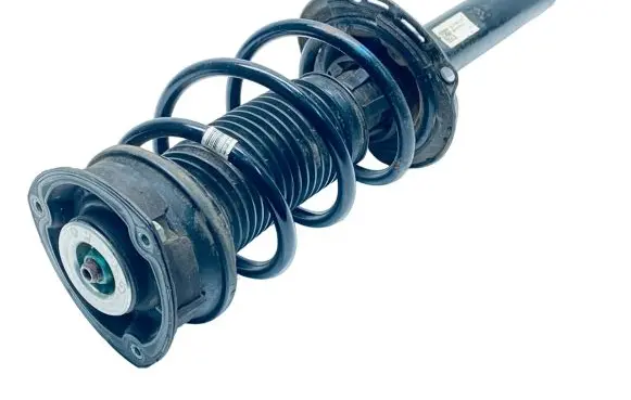 Front shock absorber with coil spring