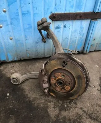 Audi A6 S6 C7 4G Front wheel hub spindle knuckle 4G0407242C