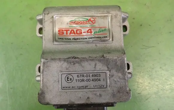 Skoda Fabia Mk1 (6Y) LP gas control unit module 67R-014903