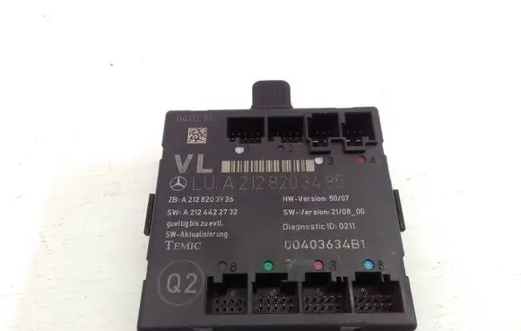Mercedes-Benz E W212 Door control unit/module A2128203485 A2128203926 A2124422732