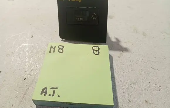 Peugeot 407 Headlight level height control switch 96366312XT