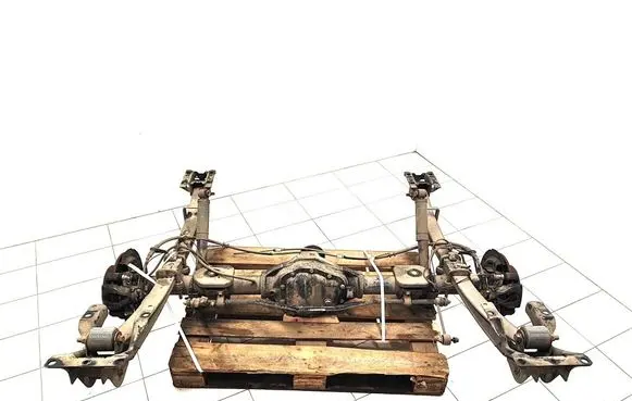 Rear axle beam