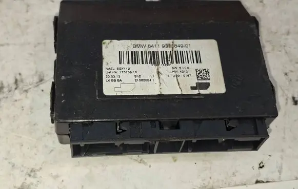 BMW 1 F20 F21 Air conditioning/heating control unit 9311849 17313810 E10620041
