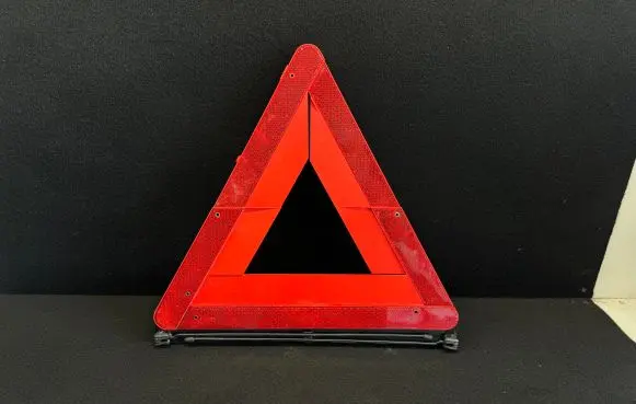 Audi A6 S6 C5 4B Emergency warning sign 4B5860251B