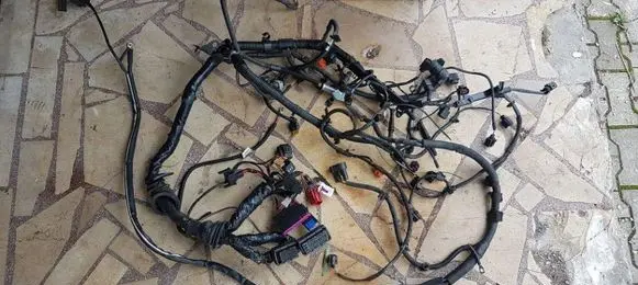 Engine installation wiring loom