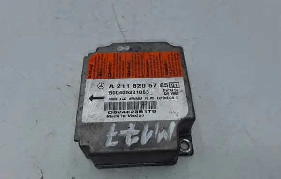 Mercedes-Benz E W211 Airbag control unit/module A2118205785 500405231083