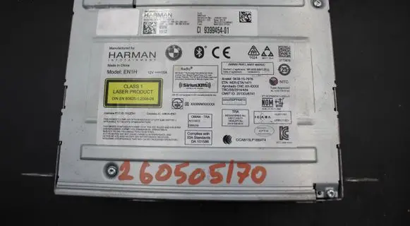 BMW X3 F25 Radio/CD/DVD/GPS head unit 9399454 1430261000 01002001