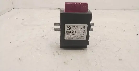 BMW 3 E90 E91 Fuel injection pump control unit/module 7218339 083311523 55892110
