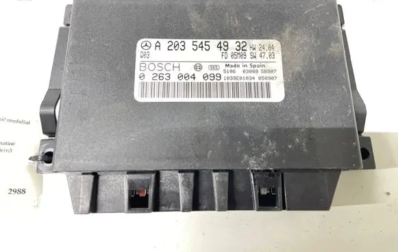 Mercedes-Benz C W203 Parking PDC control unit/module A2035454932 0263004099 1039E01034