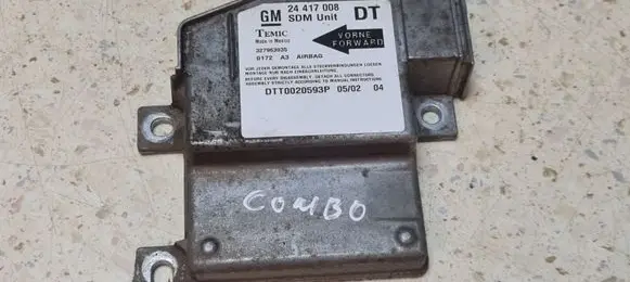Opel Combo C Airbag control unit/module 24417008 327963935