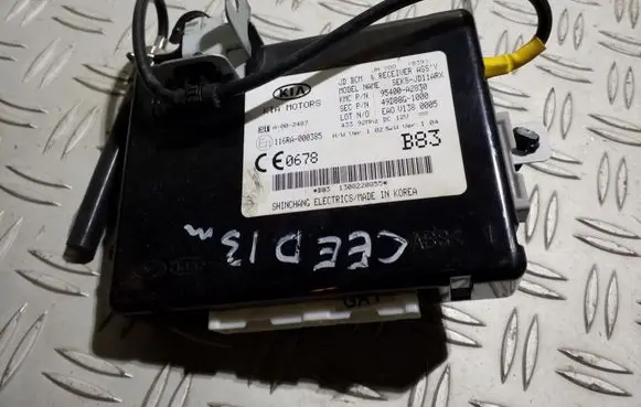 KIA Ceed Other control units/modules 95400A2830 116RA000385 49D88G1000