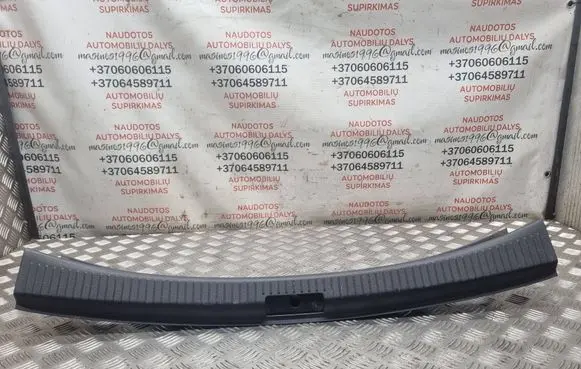 Volkswagen Touran I Trunk/boot sill cover protection 1T0863459A