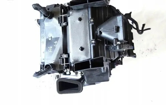 Interior heater climate box assembly