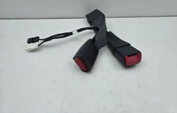 Middle seatbelt buckle (rear)