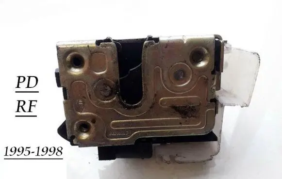 Renault Megane I Front door lock 170298A