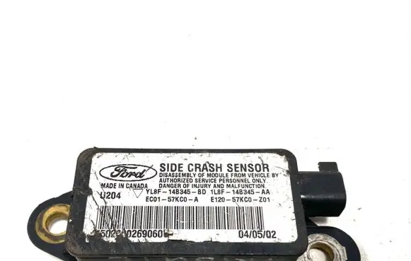 Mazda Tribute Airbag deployment crash/impact sensor YL8F14B345BD 1L8F14B345AA