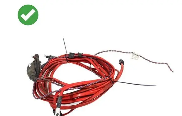 BMW 5 F10 F11 Positive cable (battery) 1591804 341W004113 833T2910070637