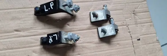 Front door hinge set