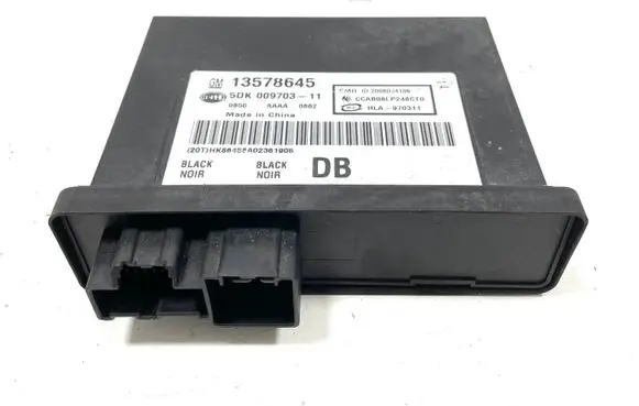 Chevrolet Volt I Keyless (KESSY) go control unit/module 13578645 5DK00970311