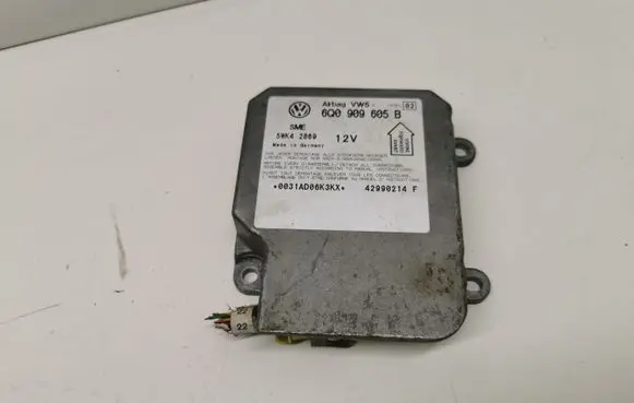 Volkswagen PASSAT B5 Airbag control unit/module 6Q0909605B 0031AD06K3KX