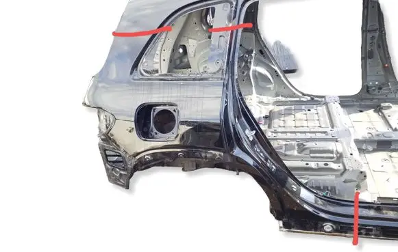 Mercedes-Benz EQB Rear quarter panel 