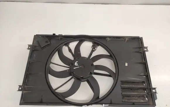 Seat Altea XL Radiator cooling fan shroud 1K0959455EF 1K0121203AG