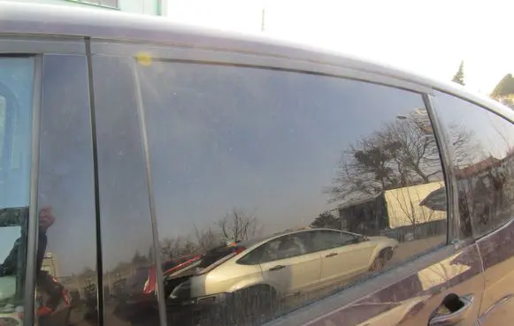 Ford S-MAX Rear door window glass 