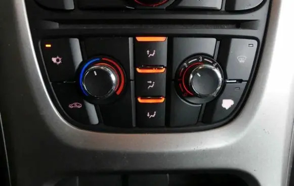Opel Astra J Climate control/heater control trim 1333721 IMPRK1027325