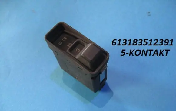 Fog light switch