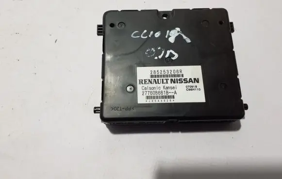 Renault Clio IV Air conditioning/heating control unit 285253206R
