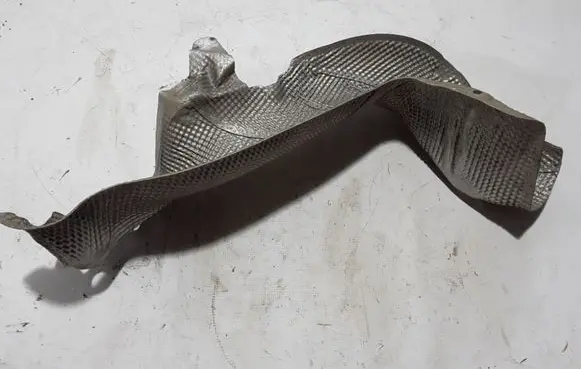 Audi A1 Exhaust heat shield 8X0201307B