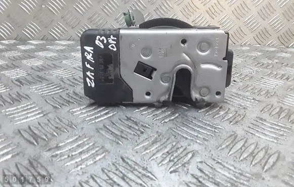 Opel Zafira A Front door lock 24444016