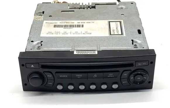Citroen C4 I Radio/CD/DVD/GPS head unit 9660646877