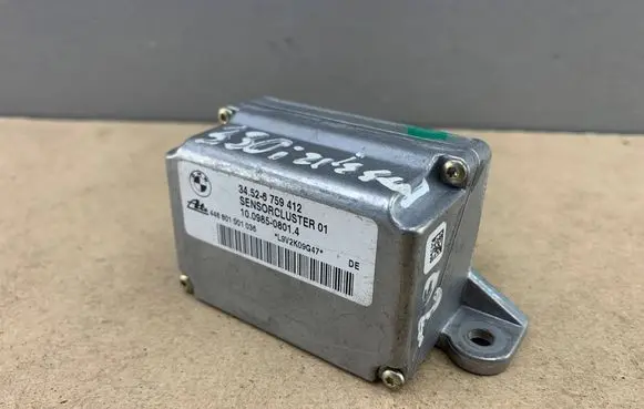 BMW 3 E46 ESP acceleration yaw rate sensor 6759412 34526759412 34520146679