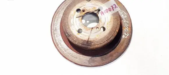 Toyota Corolla E120 E130 Rear brake disc neventiliuojamas