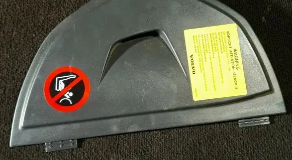 Volvo S80 Dashboard side end trim 9158382