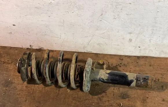 Volkswagen Tiguan Front shock absorber with coil spring