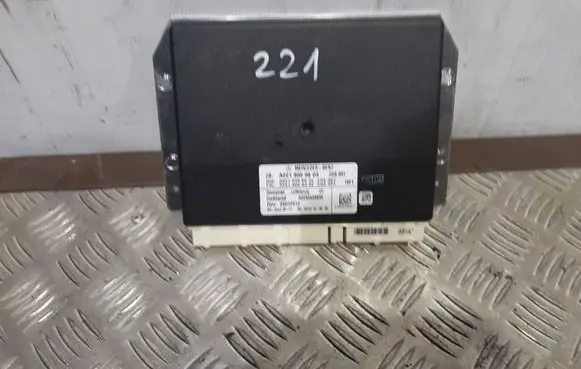 Mercedes-Benz S W221 Air suspension control unit module (rear) A2219009603 A2215456503