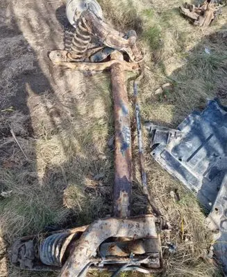 Mercedes-Benz A W168 Rear axle beam 