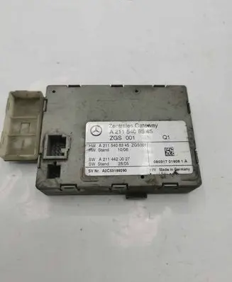 Mercedes-Benz E W211 Other control units/modules A2115408545 A2115408345 A2114420027