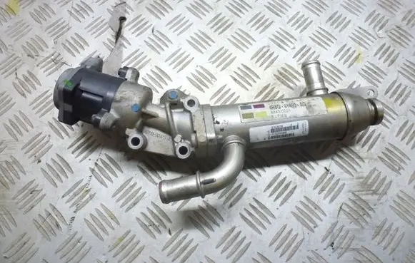Jaguar S-Type EGR valve cooler 4R8Q9Y493AG