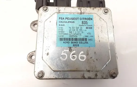 Citroen C3 Pluriel Steering rack control module 9653783580 6900000555A 6900000555