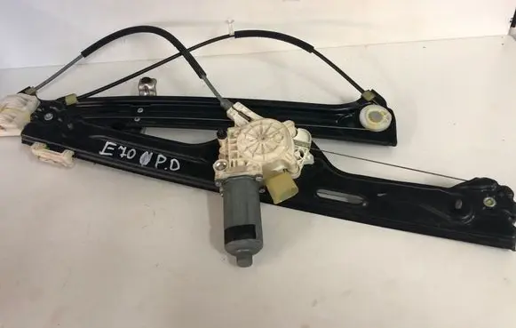 BMW X5 E70 Front door window regulator with motor 6967262