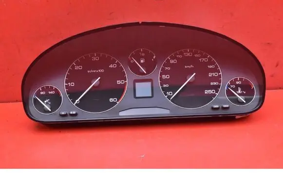Peugeot 607 Speedometer (instrument cluster) 9648444080