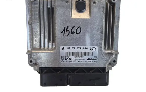 Opel Astra J Engine control unit/module 55577674 55575350 0281017452